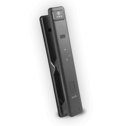 Keliss smart lock with keypad and fingerprint reader